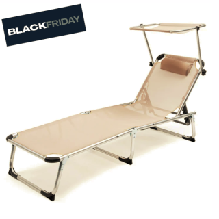 Reposera con Techo Areia