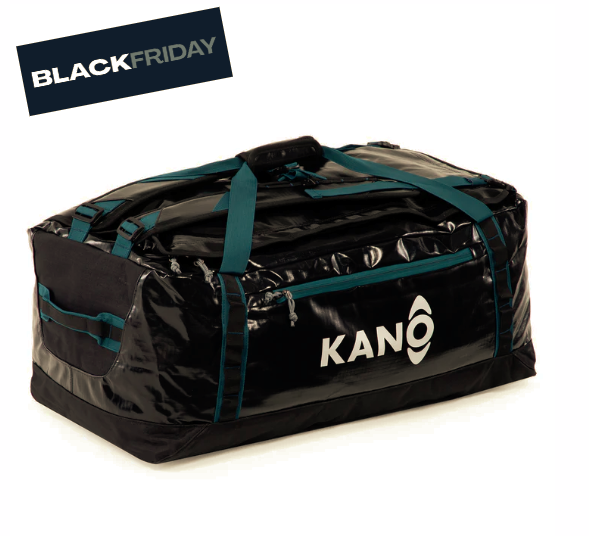 Bolso Mochila Impermeable 80L Roy Black