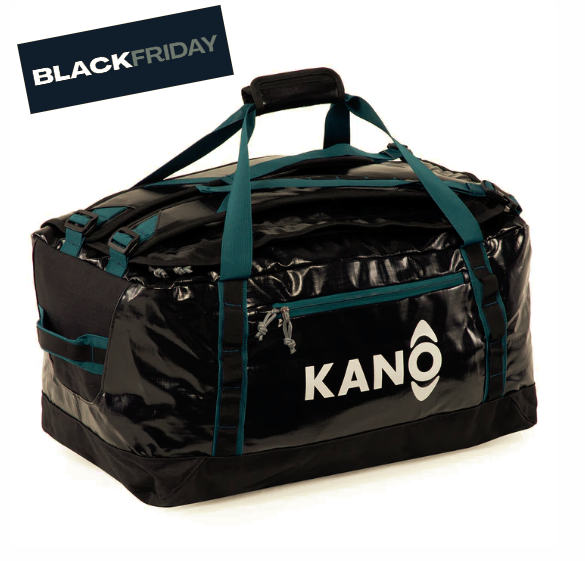 Bolso Mochila Impermeable 60L Fitz Black