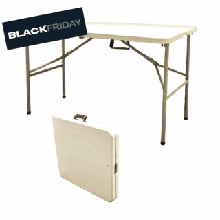 Mesa Plegable Multifuncional 120 Cm Mocha