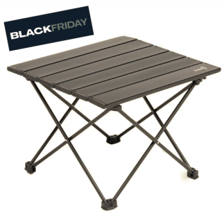 Mesa Plegable Ultraliviana Para Camping Negro