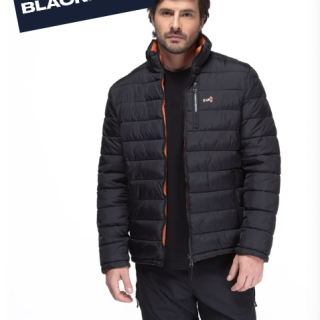 Parka Reversible Alerce Negro / Terracota