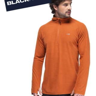 Polerón Nano F 1/4 Zip Tineo Terracota