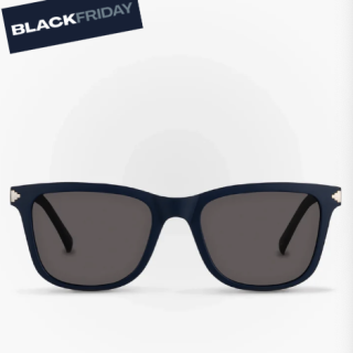 Lentes de Sol Zorro Azul Oscuro